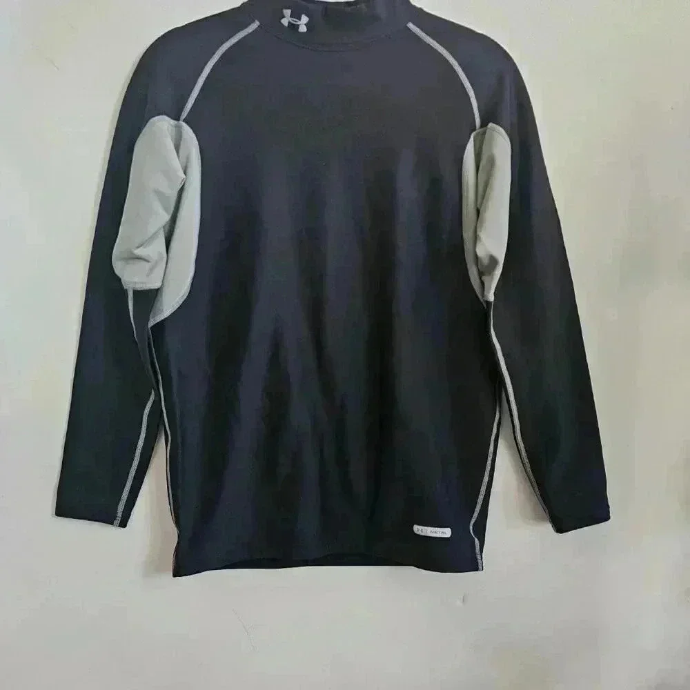 UA‎ Under Armour Black Pullover Fleece Jacket Big Boys XL
